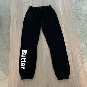 Butter NYC Black Sweatpants